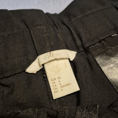 H&M Office Pants with Elastic Waist Size EU36 Like New