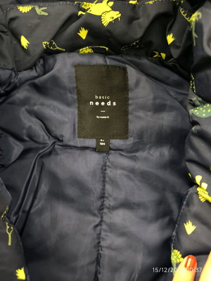 Name It children's jacket like new with dinosaurs, multicolor