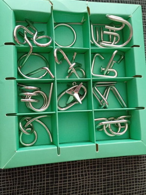 10 μεταλλικά 3D παζλ