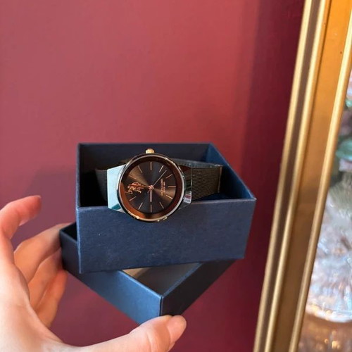 U.S. Polo Assn Women's Watch Black with Rose Gold, Like New