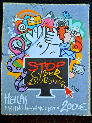 Γραμματόσημο Stop Cyber Bullying 2020 σαν καινούργιο