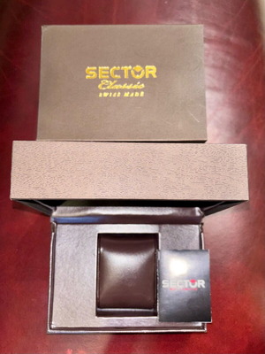 Sector Classic watch case like new with box and booklet