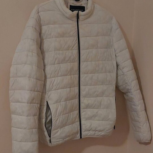 Eightyfive white puffer jacket like new, size L