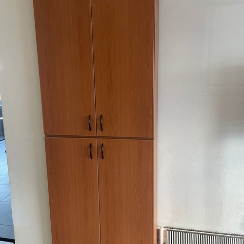 Office bookcases used, melamine material