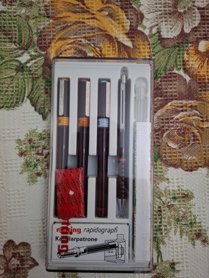 Rotring Rapidograph Junior technical drawing set (0.2 / 0.4 / 0.6)