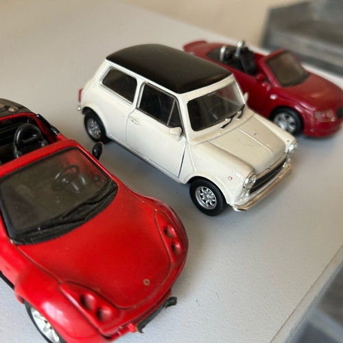 Toy cars 1/43 used, metal, pack