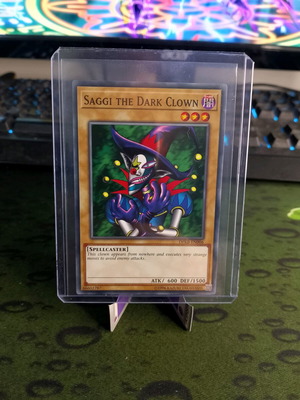 Saggi The Dark Clown Yu-Gi-Oh! card new