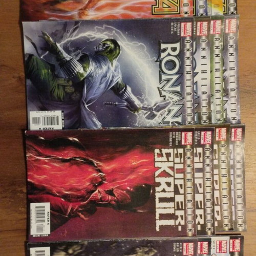 Marvel Comics Annihilation Collection like new, 25 comics