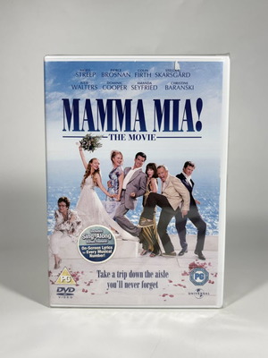 Mamma Mia! The Movie DVD καινούργιο με αγγλικούς υπότιτλους