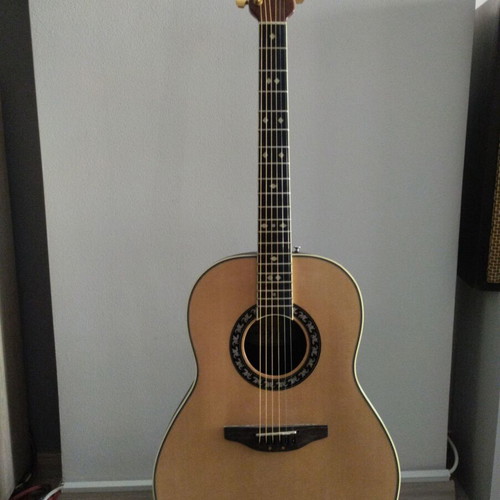 Ovation Legend 1117 acoustic guitar with master grade Sitka spruce top
