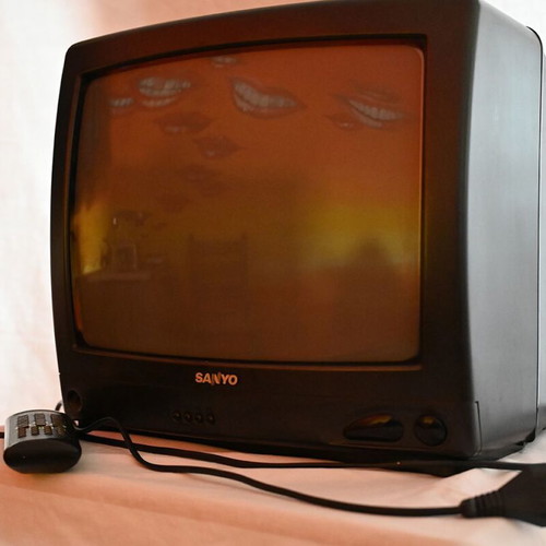 Sanyo CRT TV used, 15 inch, model C1461TX-C