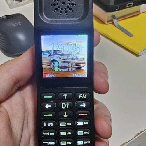 Retro mini phone General Mobile H999 like new, Dual SIM, black