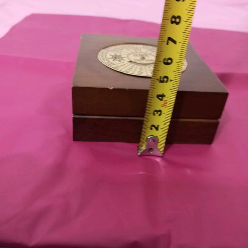 Compass made of wood and bronze used with calendar until 2046