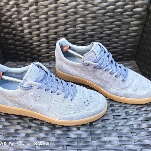 Boggi Milano casual shoes size 42-43, blue
