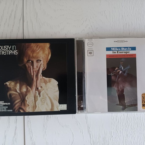 Collectible CDs Miles Davis In Europe and Dusty Springfield Dusty in Memphis like new, jazz
