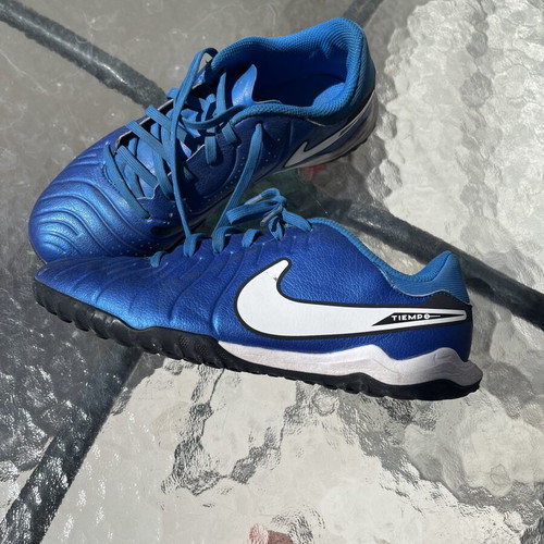 Nike Tiempo Legend 10 Academy TF football shoes, blue, size 38