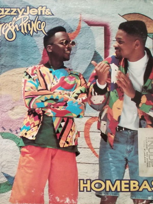 Homebase βινύλιο LP μεταχειρισμένο από DJ Jazzy Jeff & The Fresh Prince