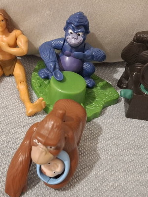 Ταρζάν 1999 vintage συλλεκτικές φιγούρες McDonald's Disney