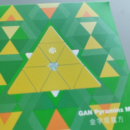 GAN Rubik's Pyramid with magnets and adjustment tools
