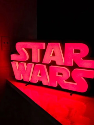 Star Wars LED Light 3D Printed New