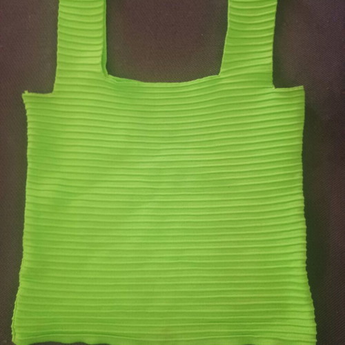 Zara top like new, elastic fabric, green, size S