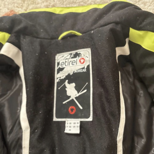 Etirel winter jacket new, size 46, grey and green