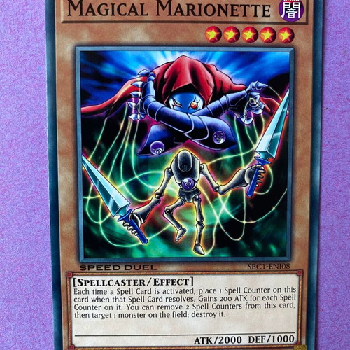 Magical Marionette Yu-Gi-Oh! Card 1st Edition Near Mint