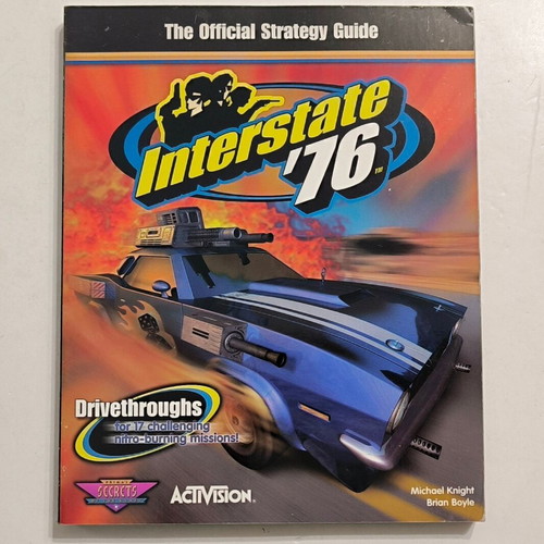 Strategy Guide - Interstate '76 like new, in English