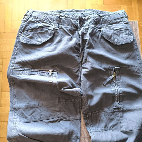 Aeronautica Militare pants like new, gray, with pockets