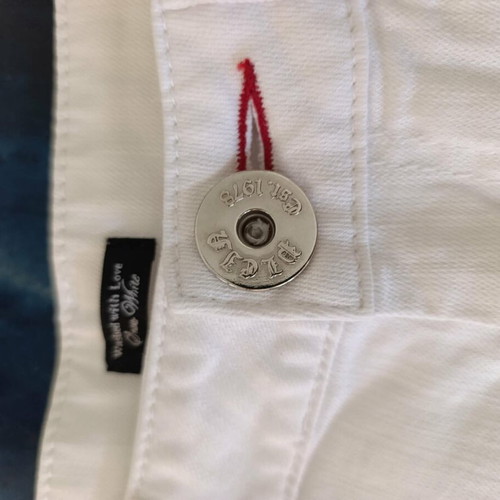 Philipp Plein white shorts with stones, size S
