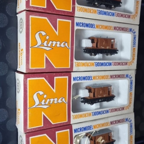 Lima collectible train model N scale, pack of 4, new