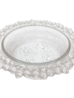 Vintage crystal candy bowl like new, 16.5 cm