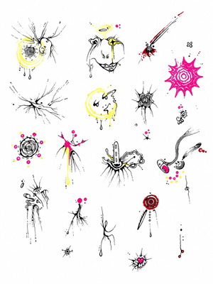 A3 Poster Art Print Handmade