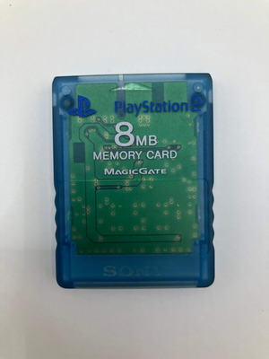 PlayStation 2 PS2 Memory Card 8MB μεταχειρισμένο, Island Blue