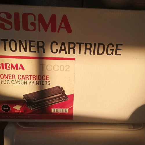 Black toner compatible with Canon E-30, 3000 pages