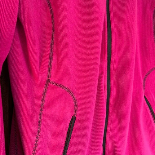 Columbia raspberry fleece sport hoodie with zipper like new