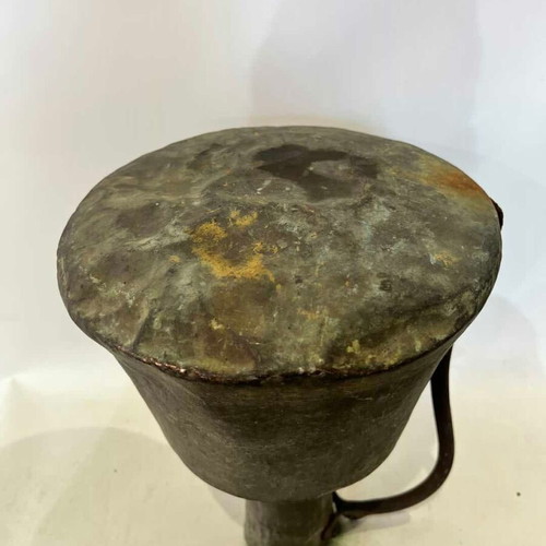 Vintage copper gyoumi used, 35x26 cm