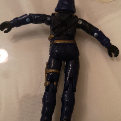 G.I. Joe action figure with tight joints, broken crotch