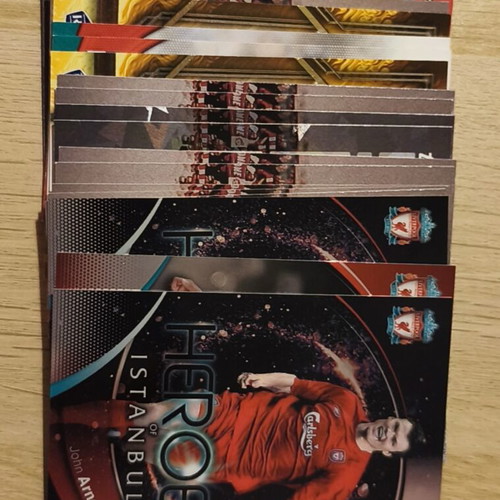 Liverpool team cards like new