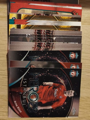 Liverpool team cards like new