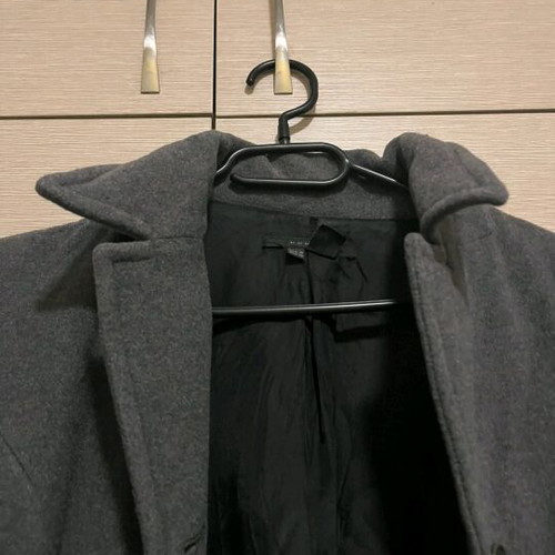Zara coat used gray size M
