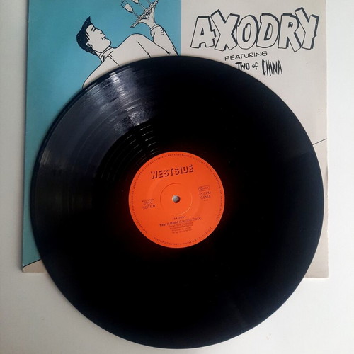 Axodry & Two Of China Feel It Right 12" Maxi-Single vinyl like new