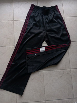Adidas andibreak satin pants size M like new, black