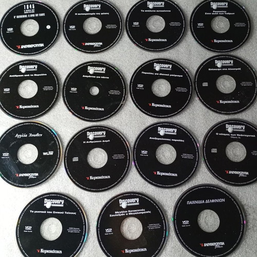 Discovery Channel 39 DVD collection used, documentaries