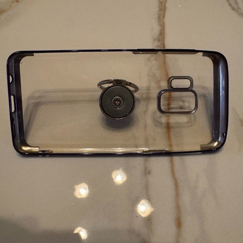 Samsung Galaxy S9 case with stand used