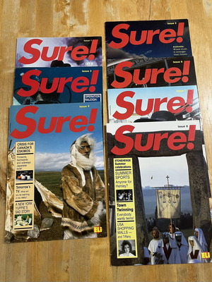Sure! σετ 7 τεύχη 1989-90 του ELI English Learning σαν καινούργιο