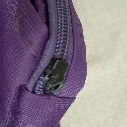 Tablet bag used, purple