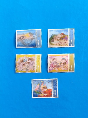 Greek Stamp Set 2008 "Children's Fairy Tale" New, Mint