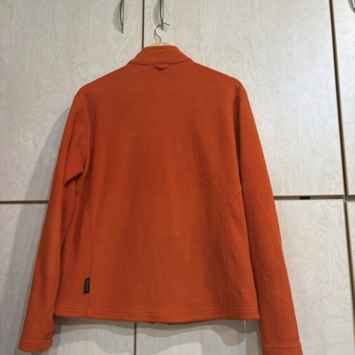 Jack Wolfskin fleece jacket like new, orange, size L