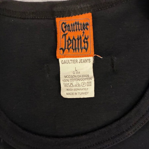 3 Luxury Designer T-Shirts from D&G, Jean Paul Gaultier and DKNY